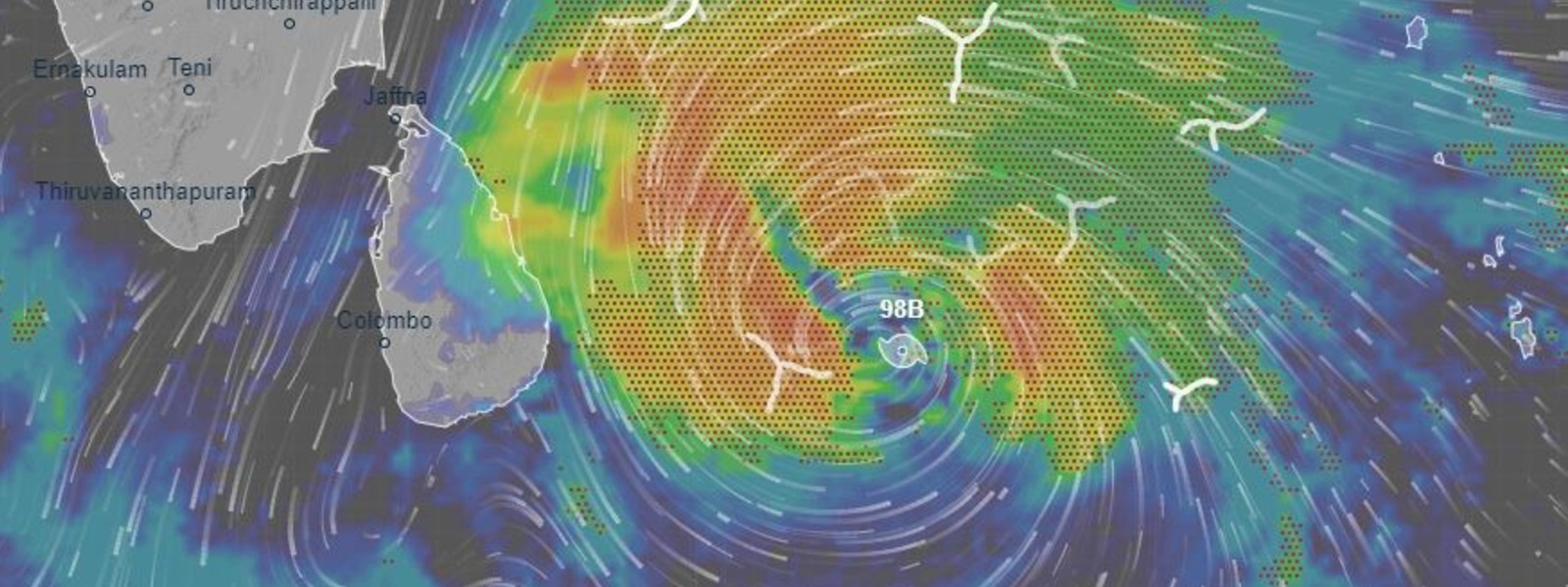 Cyclone Burevi to Cross Sri Lanka on Wednesday