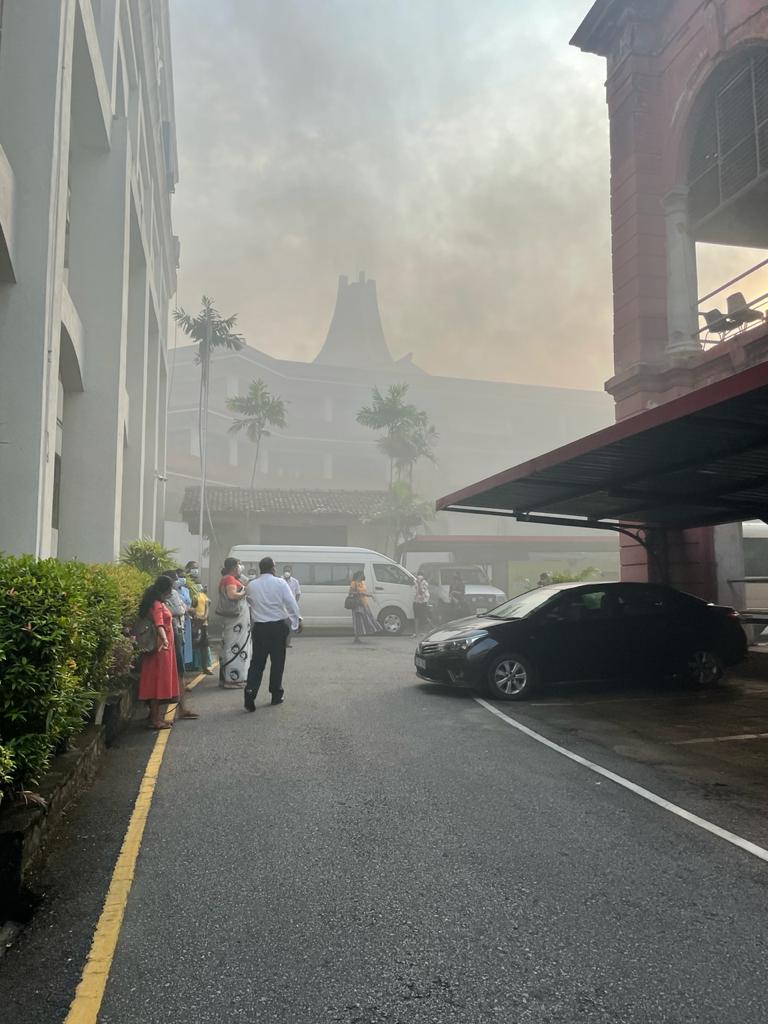 FIRE! AT SUPREME COURT COMPLEX