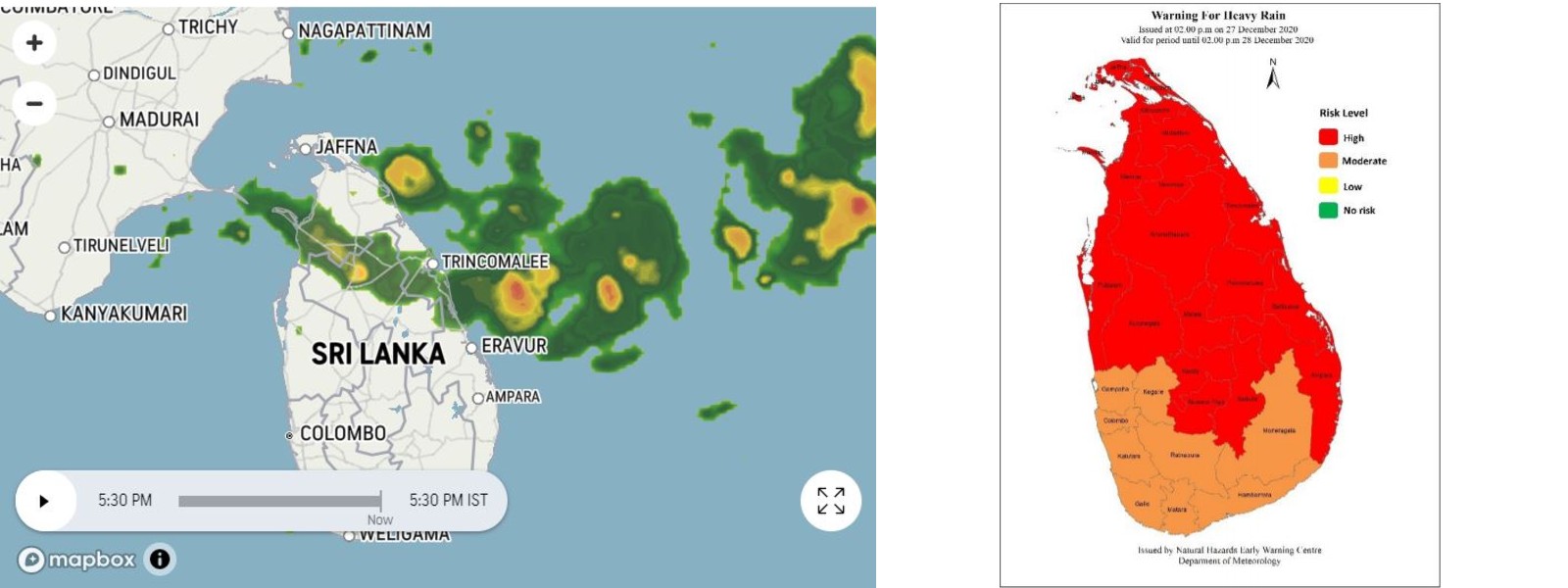 HEAVY RAIN WARNING ISSUED