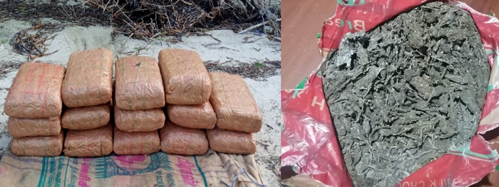 Navy recovers 31kg of Kerala cannabis in Manthai
