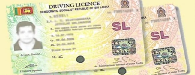 VALIDITY PERIOD OF DRIVER'S LICENSES EXTENDED 