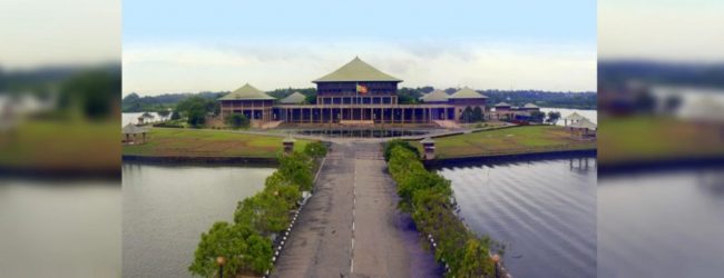 PARLIAMENT TO CONVENE AT 10 AM TODAY (19)