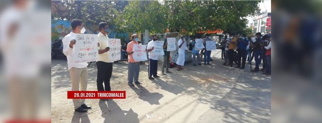 Protests in Sri Lanka in support of Indian farmers
