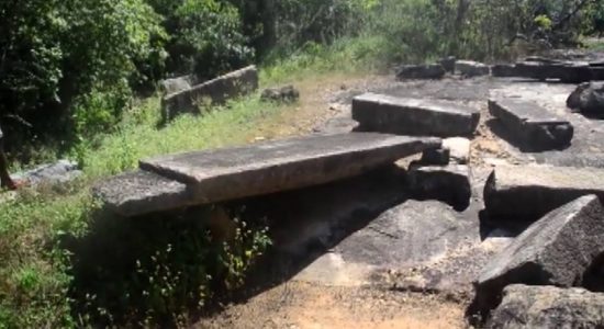 Artefacts in Galenbindunuwewa at risk