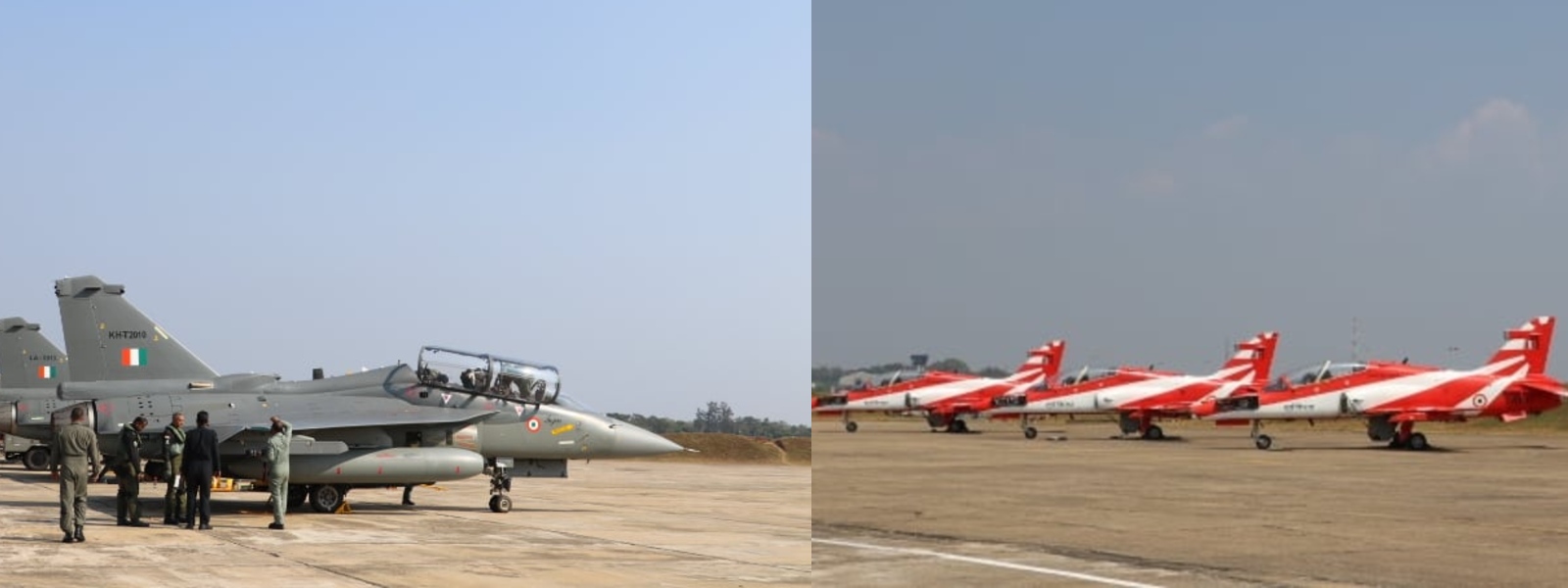 Indian aircraft in Sri Lanka for aerobatic display