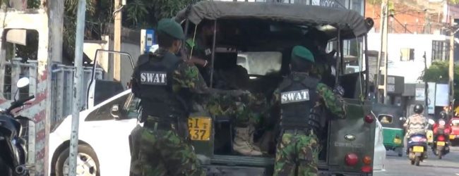 Shots fired in Wattala
