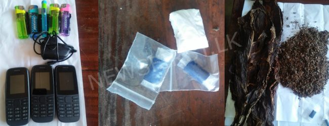 Attempt to smuggle contraband into Kalutara Prison fails
