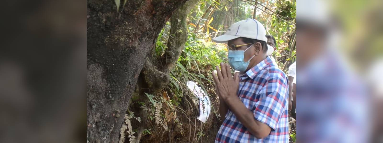 President visits Sri Lanka’s endemic tree