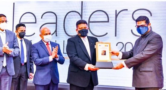 'Leadership with Distinction award' for Army Chief