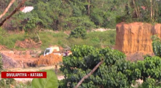 Environmental destruction near Ma Oya