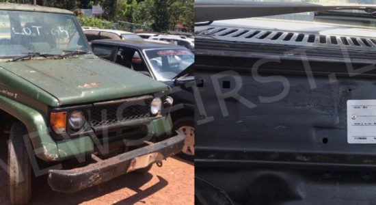 01 arrested with illegally assembled vehicle 