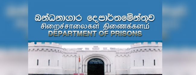 Special teams to control drug menace in prisons