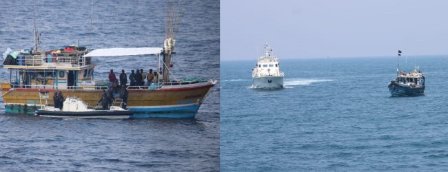 Indian Coast Guard seizes Sri Lankan boats with heroin