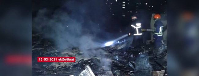 Fire in Kajimawatte – Grandpass: 50 Houses damaged