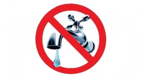 20-hr water cut for Colombo's suburbs on Saturday
