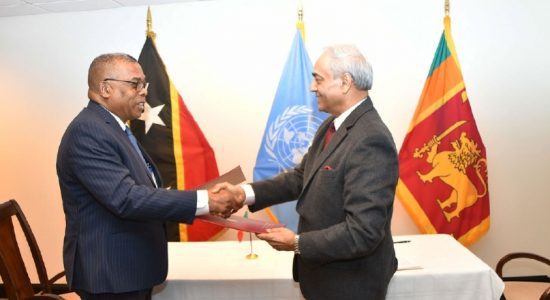 Sri Lanka inks ties with Saint Kitts and Nevis