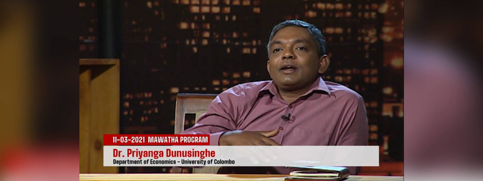 ISB's main cause of economic crisis: Dr. Priyanga