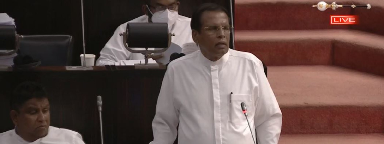 SLFP extends full support for an all-party Govt: Sirisena