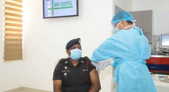 Frontline Army Personnel Receive 02nd Vaccine Dose