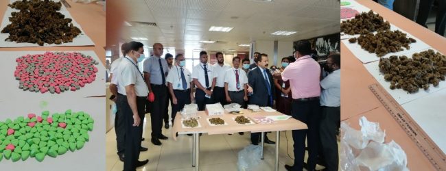 05 drug parcels seized at Central Mail Exchange