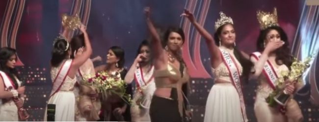 Mrs. Sri Lanka 2021 pageant ends in melee – winner stripped of crown