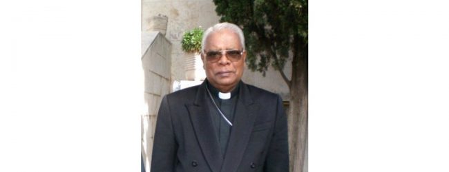 Former Bishop of Mannar Rayappu Joseph passed away