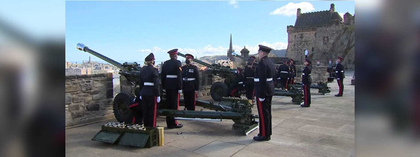 Gun salutes to mark Prince Philip's demise