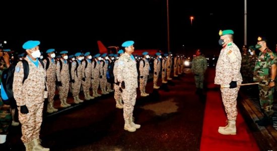 Another Army contingent leaves for Mali 
