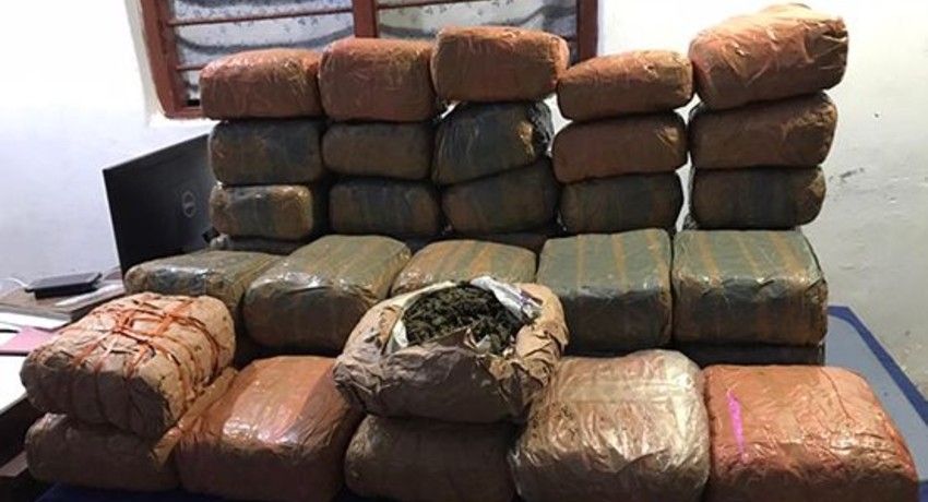 Navy assists apprehension of Kerala cannabis worth Rs. 26 mn