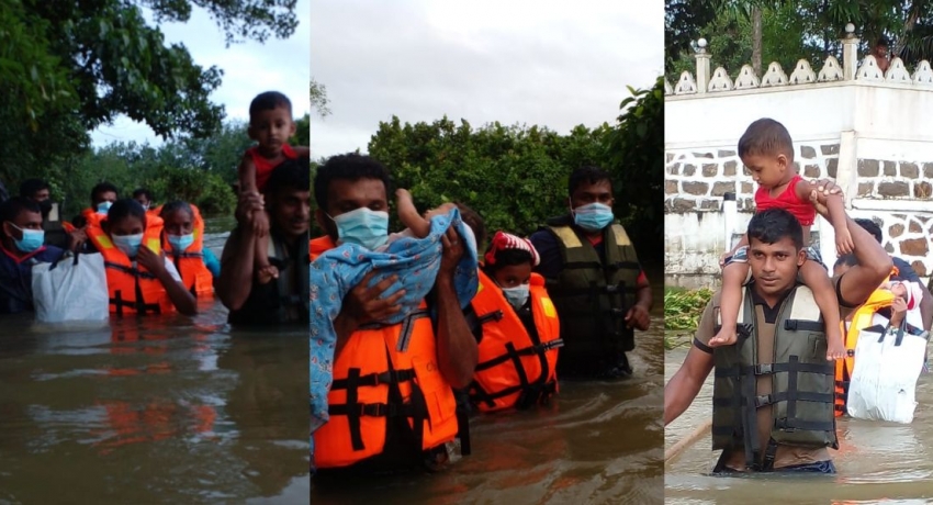 (PICTURES) Army continues flood and landslide rescue operations