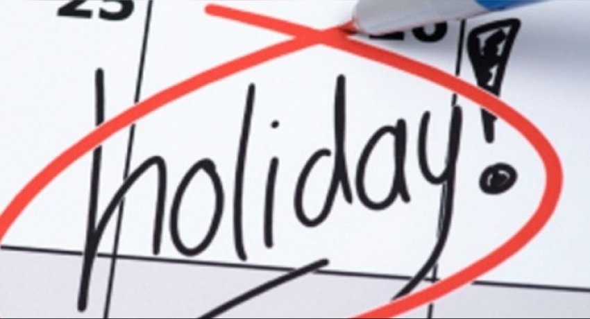 Special Government Holiday Next Week