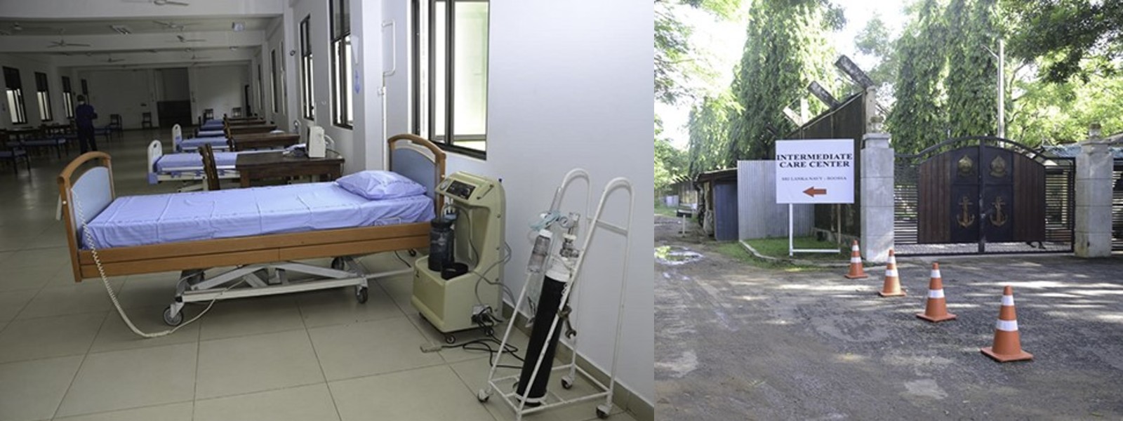 Intermediate Care Centre for COVID-19 in Boossa