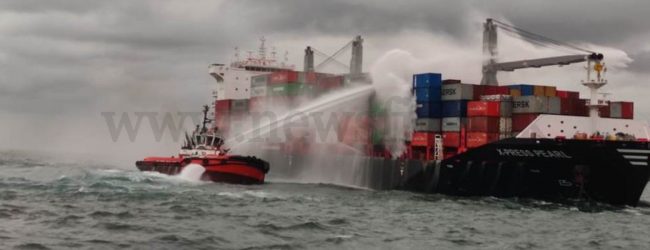 Explosion aboard MV X-PRESS PEARL; crew evacuated