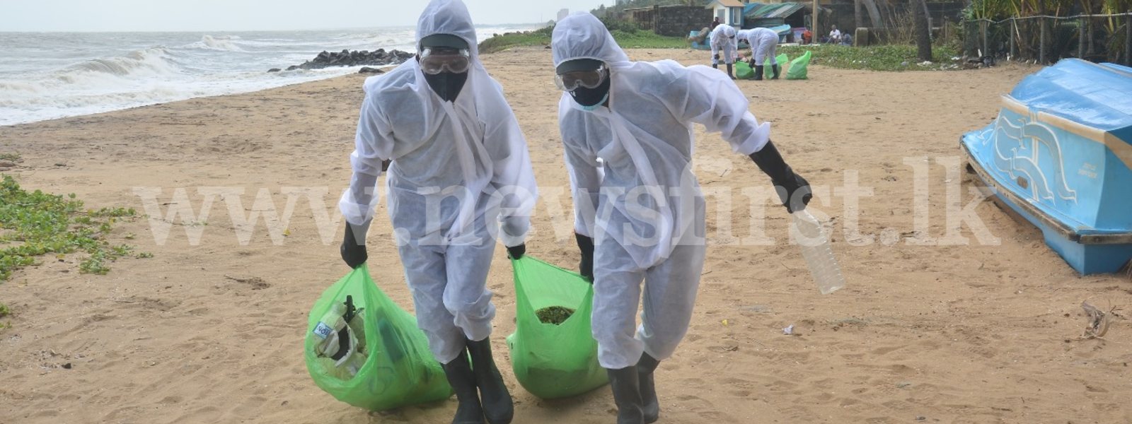 Army deployed to prevent debris looting