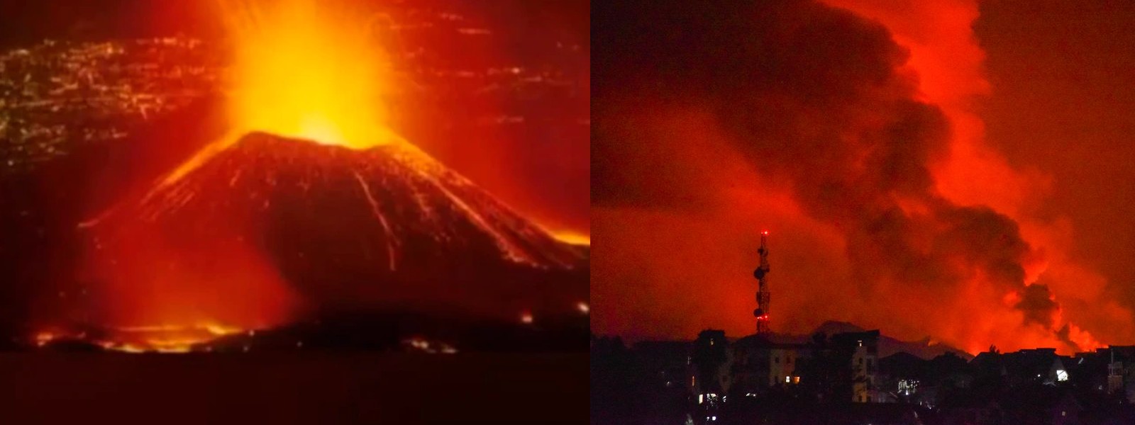 Congo volcano erupts for first time in years, sending people fleeing from major city