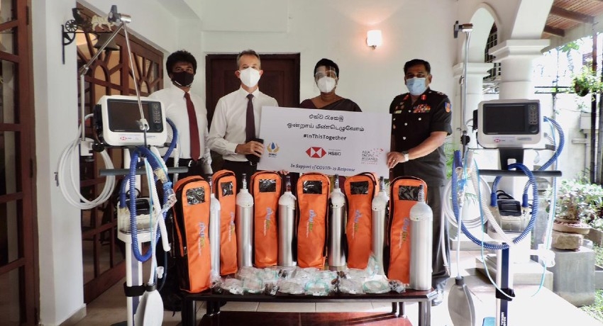 A-PAD Sri Lanka facilitates donation of Rs. 08 Mn worth medical equipment to fight COVID