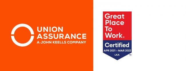 Union Assurance recognized as a Best Workplace in Sri Lanka