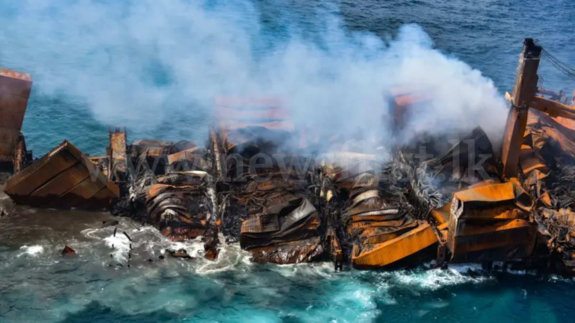 CEO of vessel operator apologizes for impact of sunken container ship