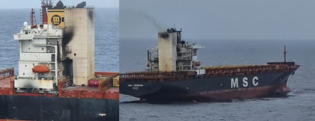 One missing from MSC Messina fire