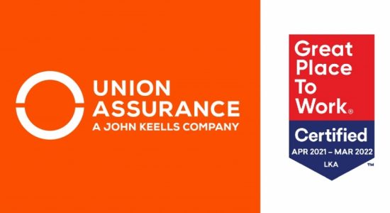 Union Assurance recognized as a Best Workplace in Sri Lanka
