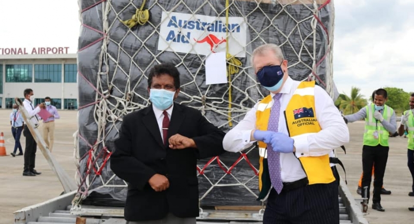 Australia delivers essential medical supplies to Sri Lanka