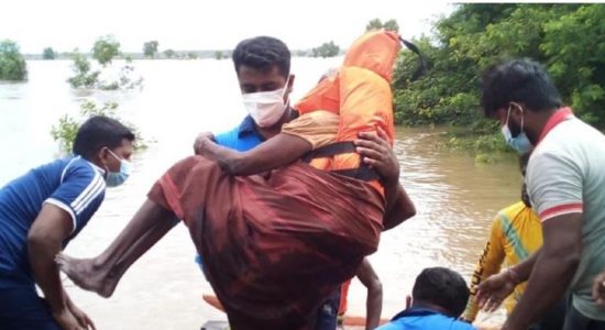 Navy rescues 29 flood victims in Puttalam district