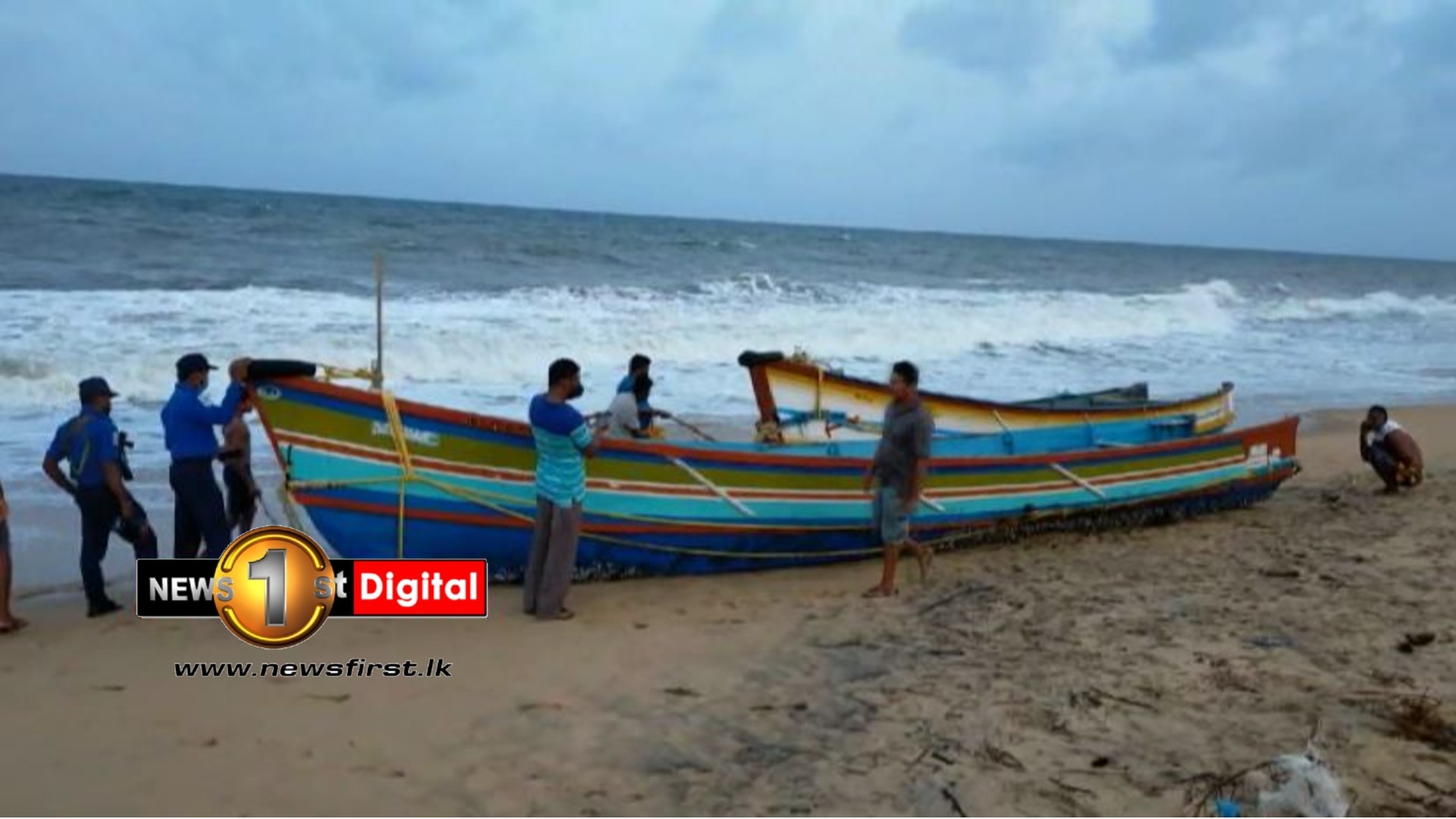 Mysterious fishing boats wash up on Puttlam coast