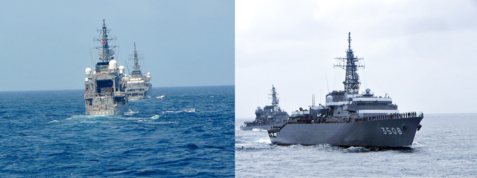 Navy & JMSDF passage exercise off Colombo