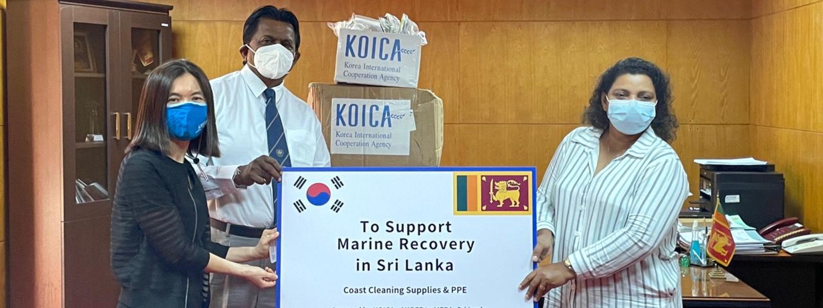 Korea renders support for marine recovery in Sri Lanka