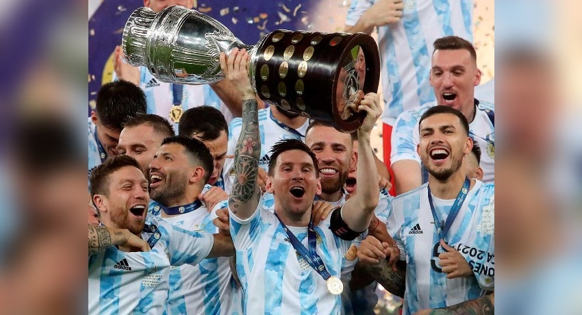 Messi claims first international trophy as Argentina wins Copa America final