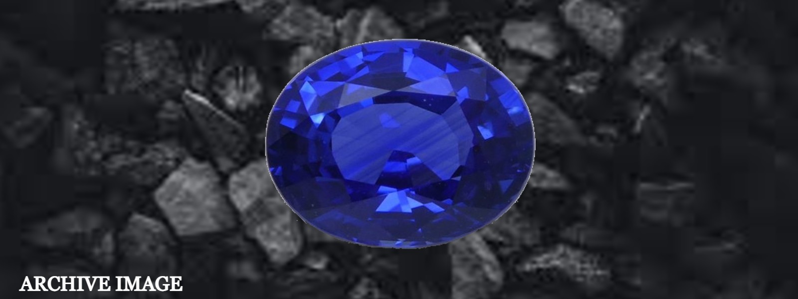 Blue Sapphire weighing 80 kg discovered from a mine in Rakwana