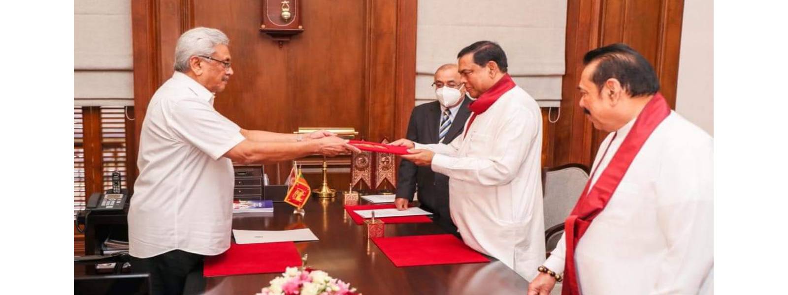 Ministerial portfolio of Finance Minister Basil Rajapaksa