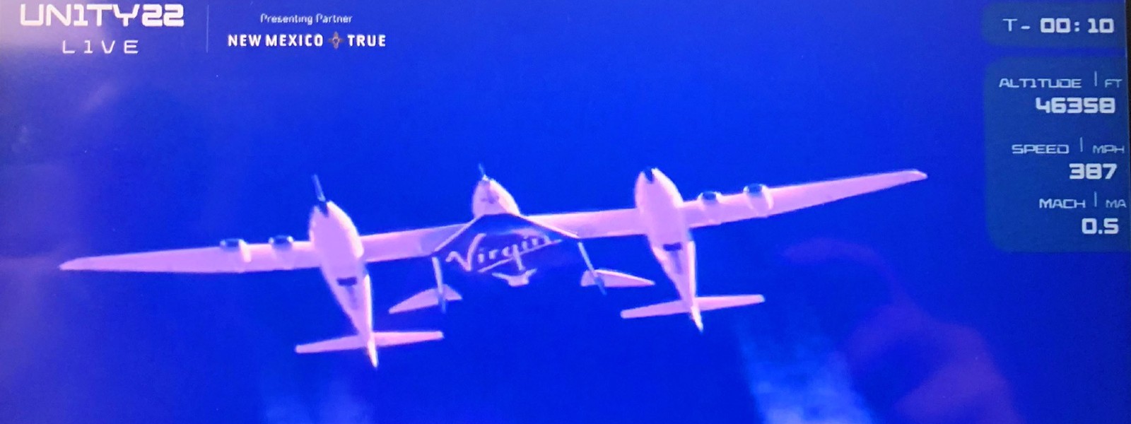 Richard Branson, crew go to space and back 