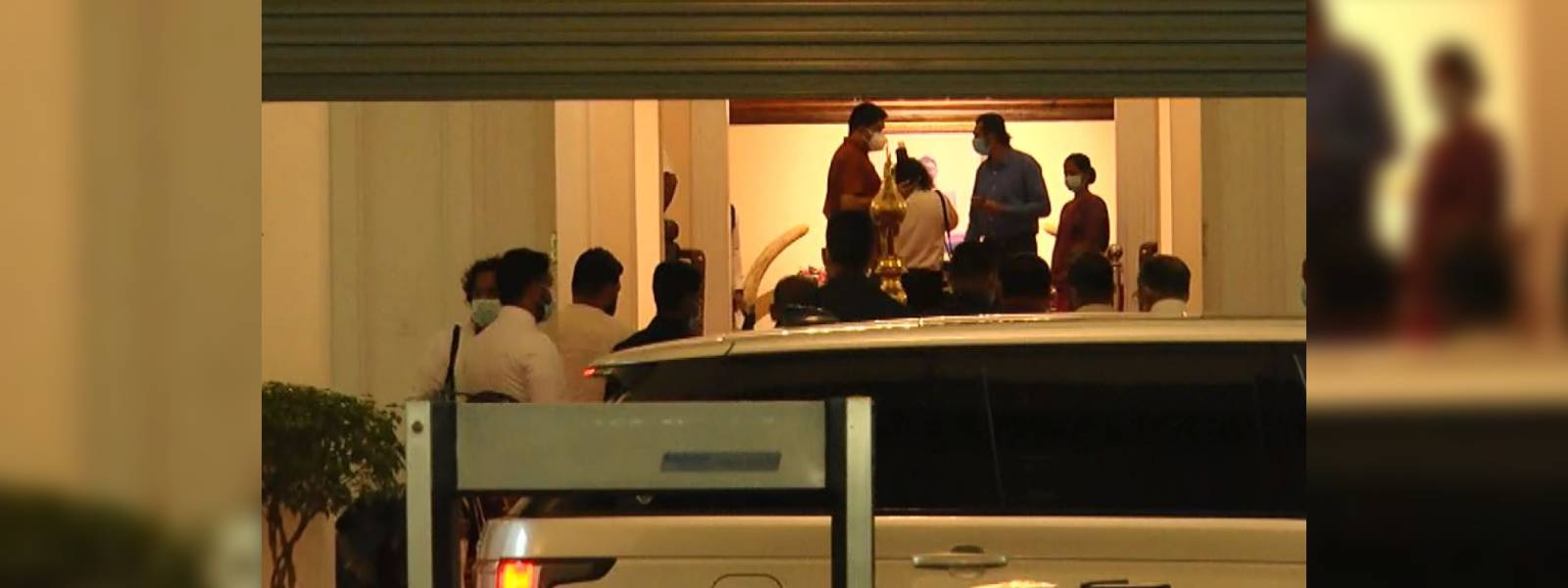 Government MP's attend meeting with President
